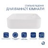 Умывальник накладной Qtap Stork 430x430x125 мм