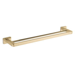 Тримач для рушника VBI MARS BRUSHED GOLD подвійний 54 см матове золото