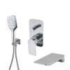 Смеситель для ванны скрытого монтажа TOPAZ SARDINIA TS 08222-H20 хром