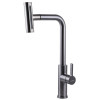Смеситель для кухни Globus Lux ALPEN SBT1-2044-GP из нержавеющей стали графит