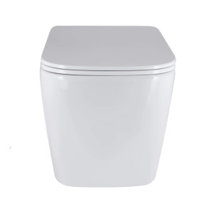 Унітаз підвісний Qtap Tern Ultra Quiet з сидінням Slim Duroplast Soft-close Quick relase білий. Photo 2