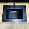 Умывальник врезной VBI FERRARA 60 BLACK MATT черный