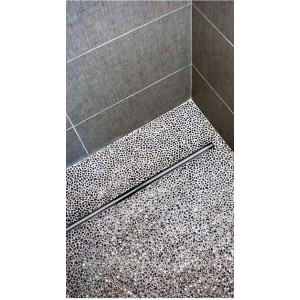 Трап для душу з нержавійки лінійний REA PRO SLIM 600 мм. Photo 2