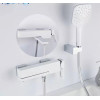 Смеситель для ванны Lamber g3228-8 хром/белый