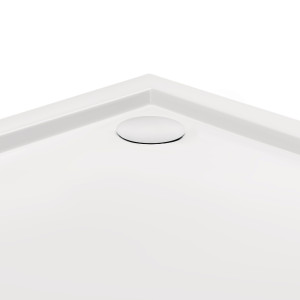 Душовий піддон Qtap Robin 100x100 білий. Photo 3