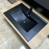 Умывальник врезной VBI FERRARA 70 BLACK MATT черный