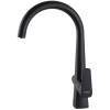 Смеситель для кухни с подключением фильтрованной воды Globus Lux LAZER GLLR-0999-10-BB Черный