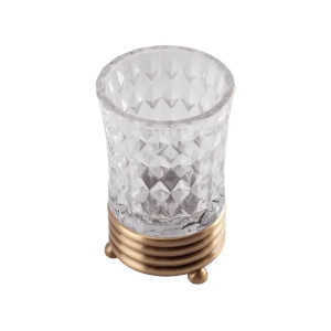 Стакан для зубных щеток KUGU Freestand 950A бронза. Photo 2