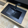 Умывальник врезной VBI FERRARA 70 BLACK MATT черный