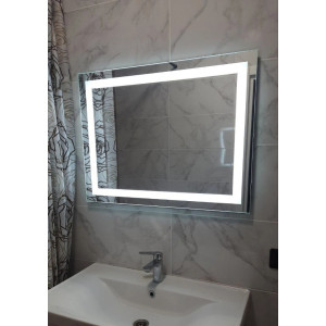 Дзеркало для ванної кімнати Standart Solito Q 800х700 мм. Photo 3