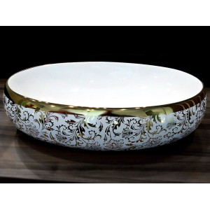 Чаша керамическая накладная NEWARC Countertop 60 (5015G-W). Photo 3
