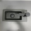 Умывальник подвесной VBI KOMO L BLACK MATT черный