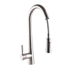 Змішувач для кухні Globus Lux LAZER GLLR-1033-StSTEEL сатін