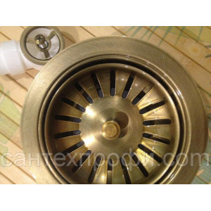 Горловина для кухонного миття 114 LB Plast Italy Бронза. Photo 3