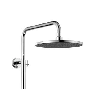 Душова система Qtap Sloup Chrome термостатична на два споживача хром. Photo 3