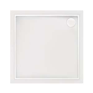 Душовий піддон Qtap Tern 100x100 білий. Photo 2