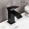 Смеситель для раковины Lamber 1007-6 черный матовый