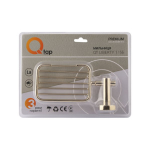 Мильниця Qtap Liberty Золото. Photo 3