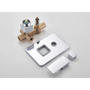 Смеситель для душа скрытого монтажа Lamber 23651 хром. Photo 2