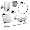 Набір аксесуарів для ванної SONIA ASTRAL KIT ( 6 предметів) хром