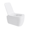 Унитаз подвесной Qtap Gemini Ultra Quiet с сиденьем Slim Duroplast Soft-close Quick relase белый