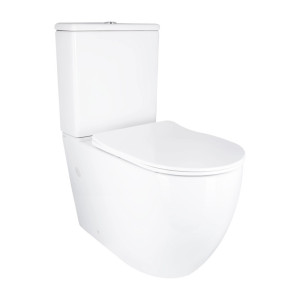 Унітаз підлоговий Qtap Grand Ultra Quiet сидіння Slim Duroplast Soft-close Quick relase білий