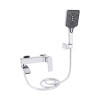 Смеситель для ванны Qtap Swan Cascada хром