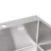 Мойка для кухни интегрированная Lidz H5045 нержавеющая сталь с дозатором
