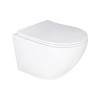 Унитаз подвесной Qtap Jay Ultra Quiet с сиденьем Slim Duroplast Soft-close Quick relase белый