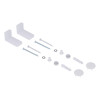 Унитаз напольный Qtap Dove Rimless сиденье Slim Duroplast Soft-close Quick relase белый