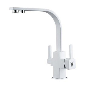 Змішувач з підключенням фільтрованої води 2 в 1 Kern 2034 WHITE. Photo 2