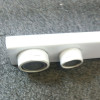 Змішувач з підключенням фільтрованої води 2 в 1 Kern 2034 WHITE