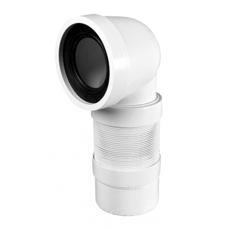 Угловая гофра для подключения унитаза McAlpine WC-CON9F