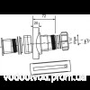 Врізання в трубу 110 мм McAlpine, BOSSCONN110-50-GR
