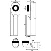 Сифон для пісуара McAlpine HC-US50