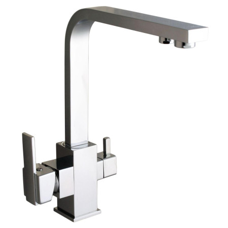 Смеситель для кухни с подключением фильтрованной воды Globus Lux LAZER GLLR-0111 CHROM ХРОМ