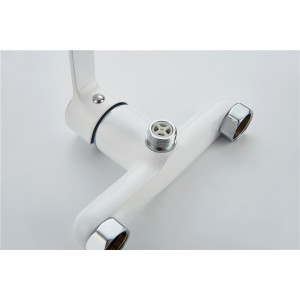 Смеситель для душа Lamber 232W Белый. Photo 2