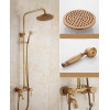 Душевая система DECO SIMPLE Античная бронза
