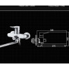 Смеситель для ванны Lamber 13502