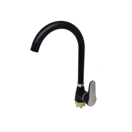 Смеситель для кухни Lamber 56720 Черный